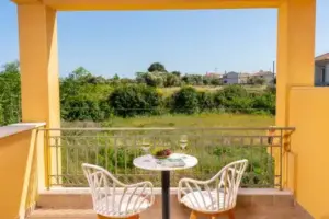 άποψη από ένα μπαλκόνι